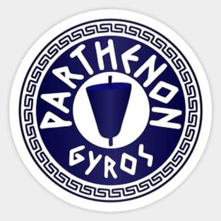 Parthenon Gyros - Madison, WI Sticker